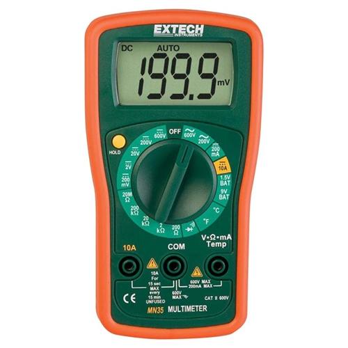 Extech MN35: Digital Mini MultiMeter - anaum.ca