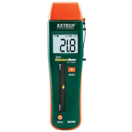 Extech MO260: Combination Pin/Pinless Moisture Meter - anaum.ca