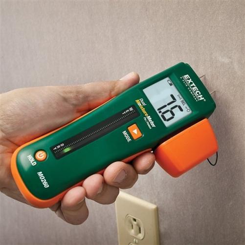 Extech MO260: Combination Pin/Pinless Moisture Meter - anaum.ca