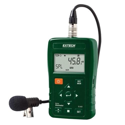Extech SL400: Personal Noise Dosimeter with USB Interface - anaum.ca