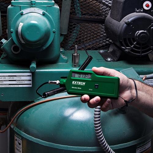 Extech VB450: Vibration Meter with Remote Sensor - anaum.ca