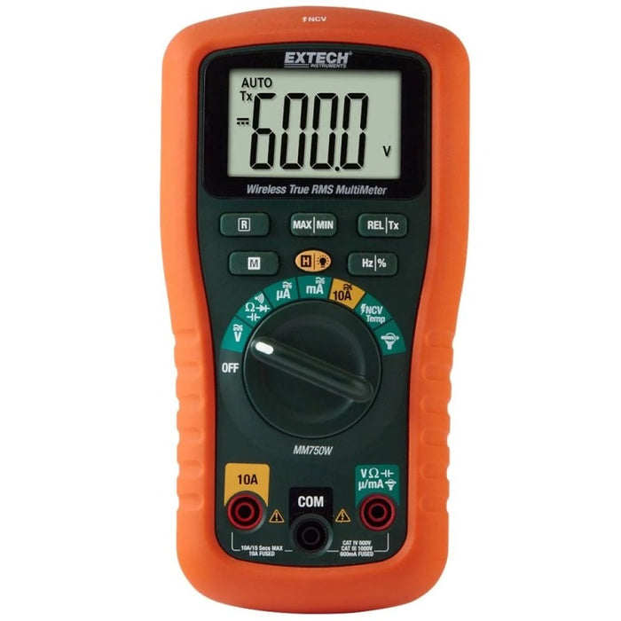 Extech MM750W Wireless Datalogging CAT IV True RMS Multimeter - Anaum Corporation
