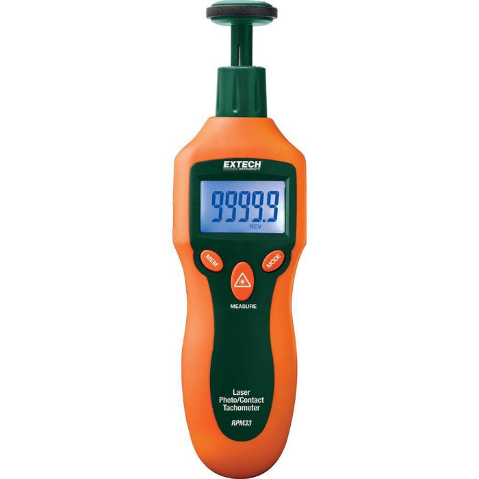 Extech RPM33: Combination Contact/Laser Photo Tachometer - anaum.ca