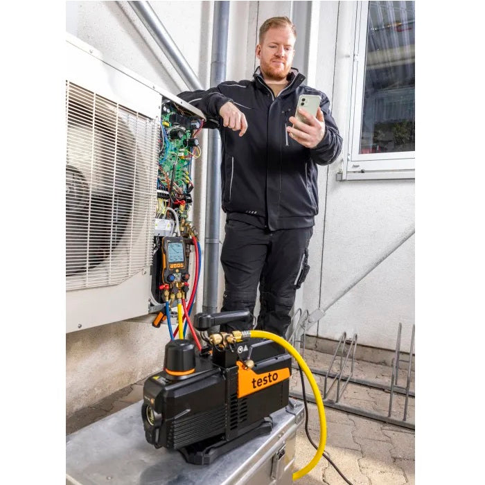 Testo 565i Smart Vacuum Pump For Automated Evacuations (10 CFM) - Anaum Corporation