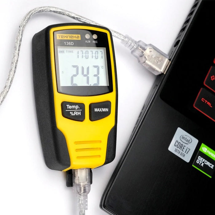 Tekneka 136D Temperature And Humidity Data Logger