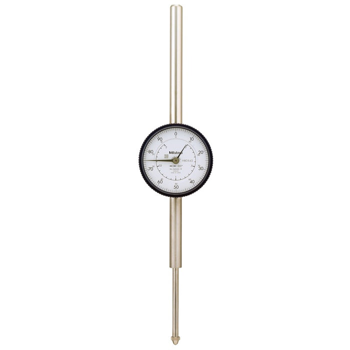 Mitutoyo 2424A-19 Dial Indicator With Lug Back, Range 0-2″