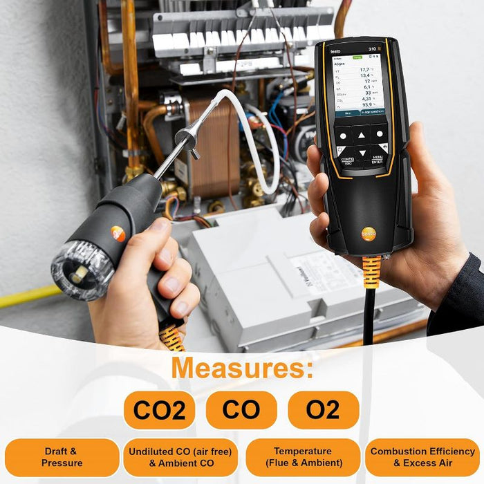 Testo 310 II Flue Gas Analyzer