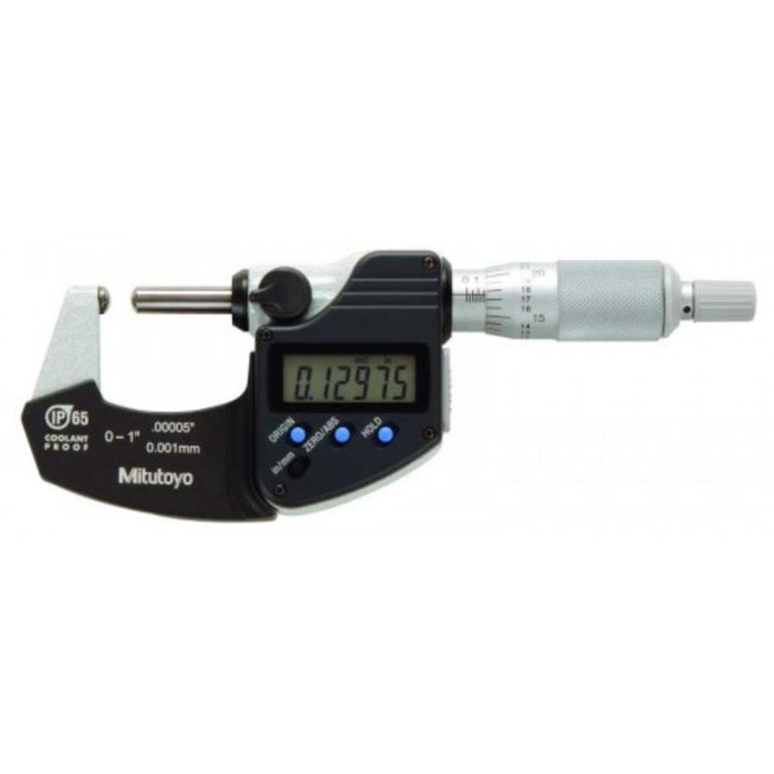 Mitutoyo 395-371-30 Electronic Spherical Micrometer, Range 0-1″/25.4mm