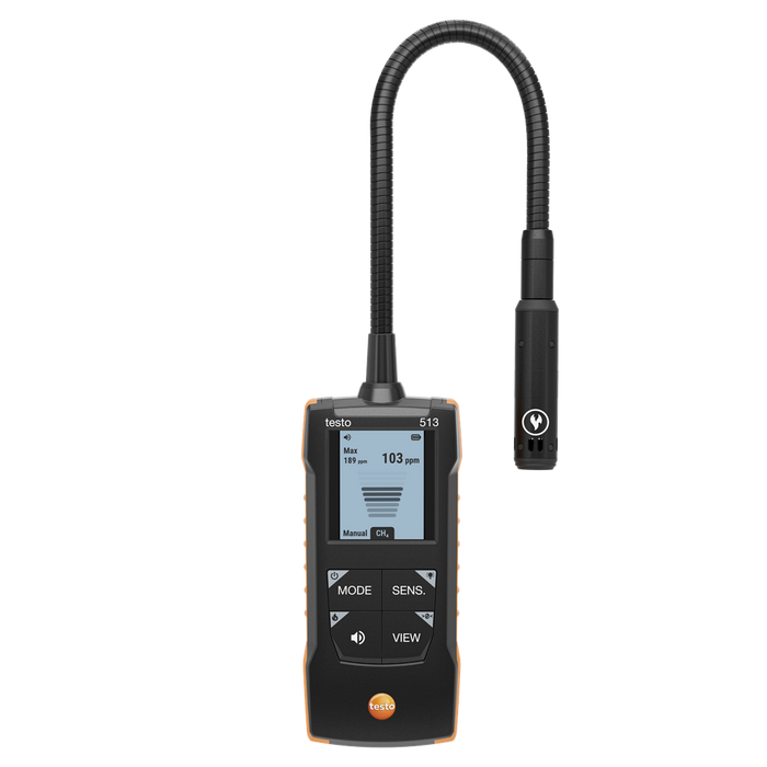Testo 513 Gas Leak Detector with Flexible Probe