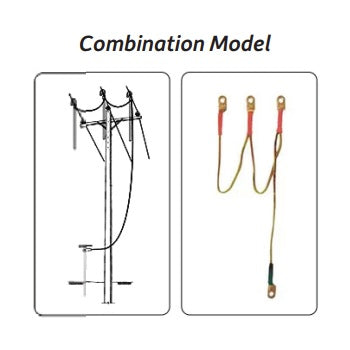 Tekneka PE-04 Portable Earthing Equipment (0.5m) - Combination Model - Anaum Corporation
