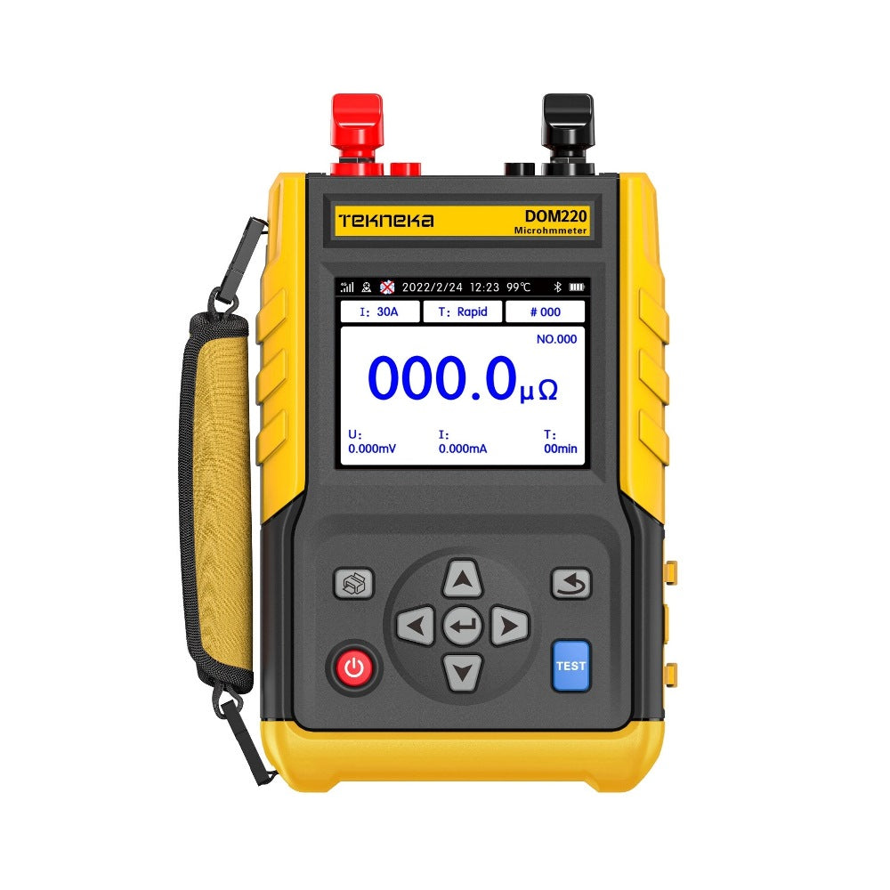 Tekneka DOM220 Micro Ohmmeter 220A — Anaum Corporation