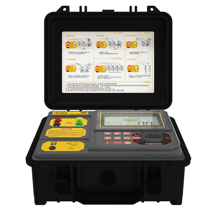 Tekneka E840 Earth Resistance Tester (4 Terminal)