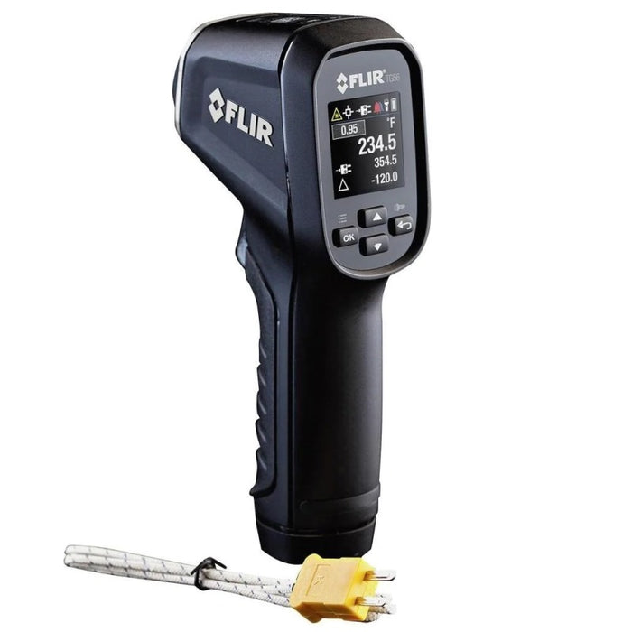 FLIR TG56 Spot IR Thermometer With Type K Thermocouple, Range -30 To 650˚C