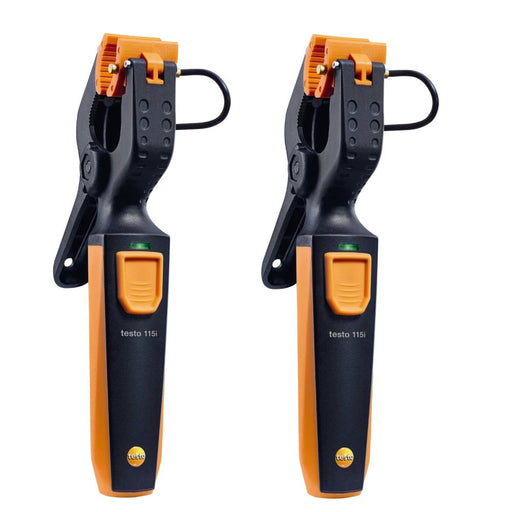 Testo 550s Smart Digital Manifold with wireless clamp temperature probes+ hose fillings - anaum.ca