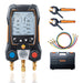 Testo 550s Smart Digital Manifold with wireless clamp temperature probes+ hose fillings - anaum.ca