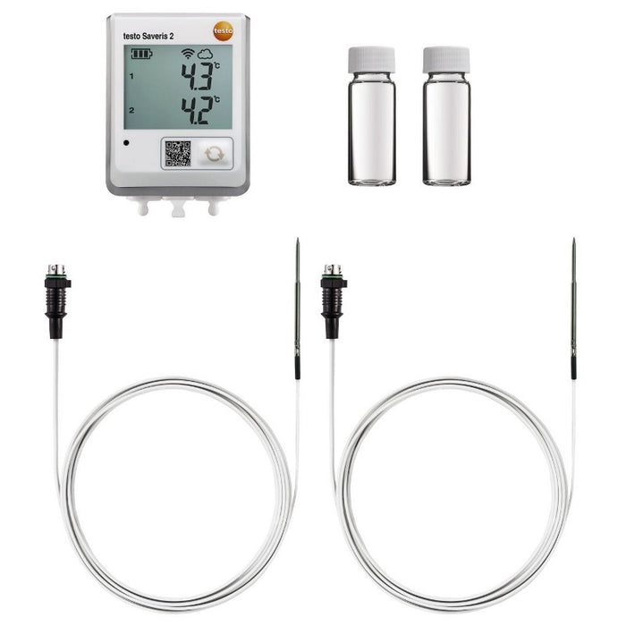 Testo Saveris 2 Set For Temperature Monitoring In Refrigerators