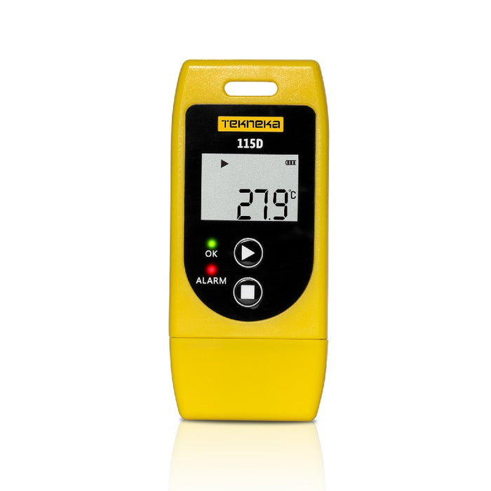 Tekneka 115D Reusable Temperature Data Logger