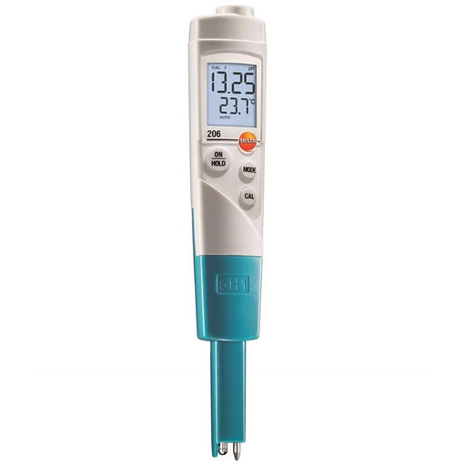 Testo 206-pH1 : pH/Temperature Measuring Instrument for Liquids - anaum.ca