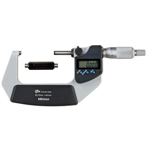 Mitutoyo 293-232-30: Micrometer 50-75mm IP65 Ratchet Stop SPC - anaum.ca