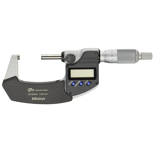 Mitutoyo 293-241-30 : Digimatic Micrometer 25-50mm IP65 Ratchet Stop-No SPC - anaum.ca