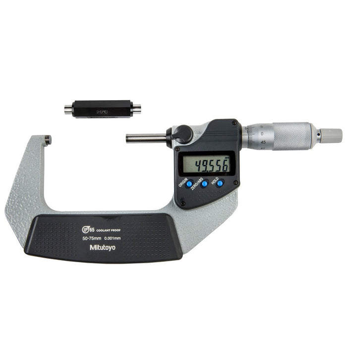 Mitutoyo 293-242-30 : Digimatic Micrometer 50-75mm IP65 Ratchet Stop-No SPC - anaum.ca