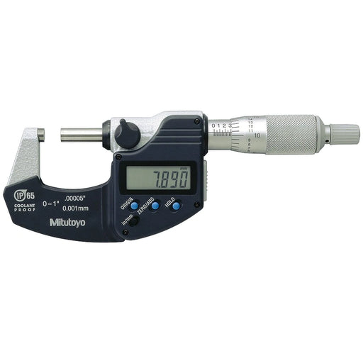 Mitutoyo 293-340-30 Micrometer 1"/ 25.4mm IP65 Ratchet Stop-No SPC - anaum.ca