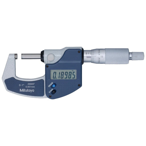 Mitutoyo 293-831-30 Digimatic Micrometer 1"/25mm Ratchet Stop - anaum.ca