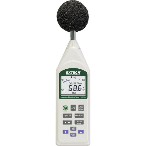 Extech 407780A: Integrating Sound Level Datalogger with USB - Anaum - Test and Measurement