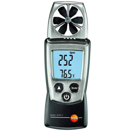 Testo 410-1 : Vane anemometer - anaum.ca