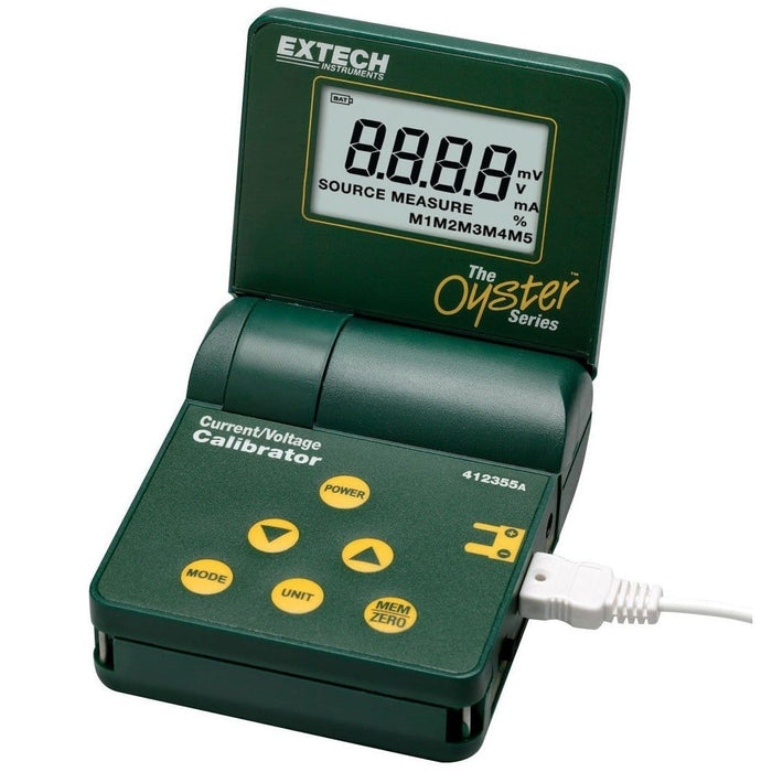 Extech 412355A: Current and Voltage Calibrator/Meter - Anaum - Test and Measurement