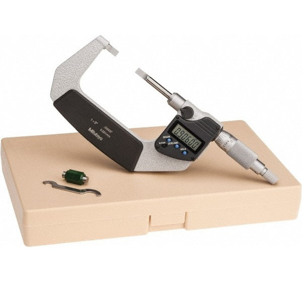 Mitutoyo 422-331-30 : Digimatic Blade Micrometer 1-2"/ 25.4-50.8mm - anaum.ca