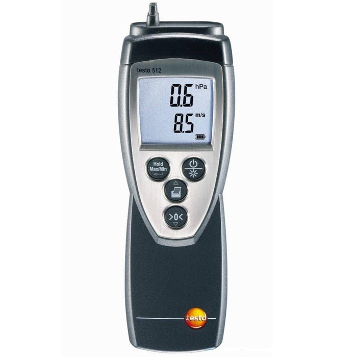 Testo 512 : Differential Pressure Meter - 0 to 2hPa - anaum.ca