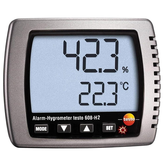 Testo 608-H2 : Thermohygrometer with Alarm - anaum.ca