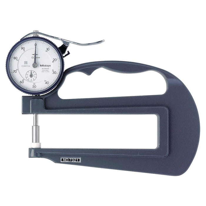 Mitutoyo 7321A  Dial Thickness Gauge, 0-10mm - anaum.ca