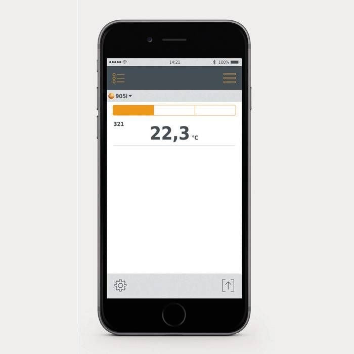 Testo 905 i : Thermometer with Smartphone Operation