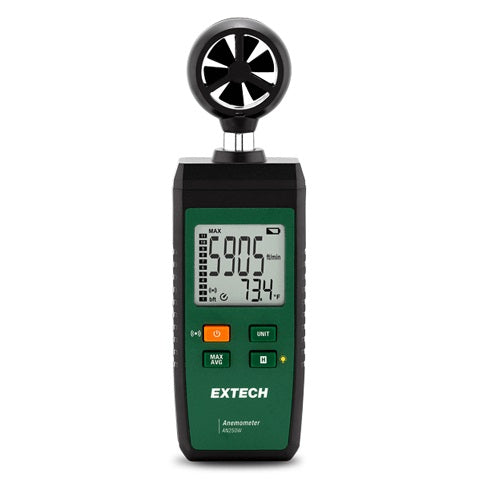 Extech AN250W Anemometer with Connectivity to ExView App - anaum.ca