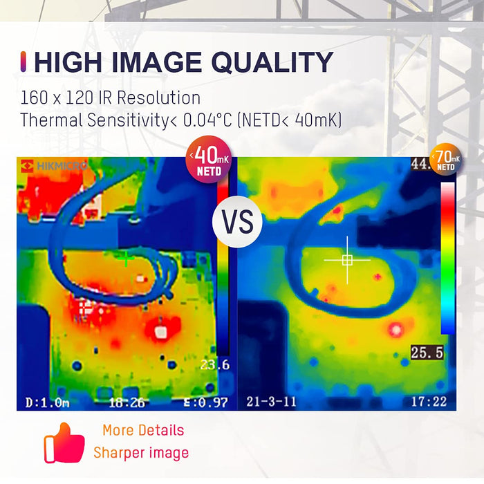 HIKMICRO B1L Handheld Thermography Camera