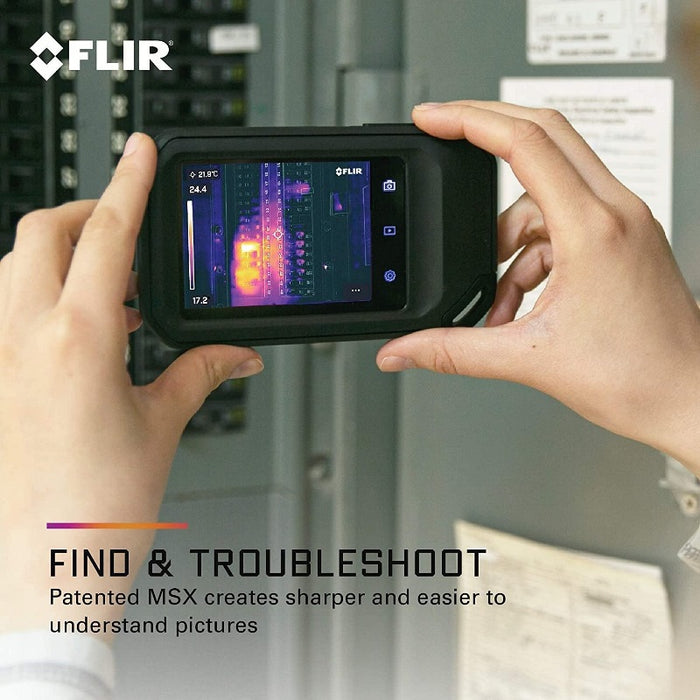 FLIR C5 Compact Thermal Imaging Camera, 160 x 120, -4 to 752°F