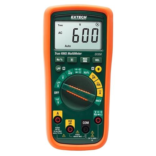 Extech EX350: 11 Function True RMS Multimeter + NCV - anaum.ca