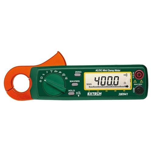 Extech 380941: 200A AC/DC Mini Clamp Meter - Anaum - Test and Measurement