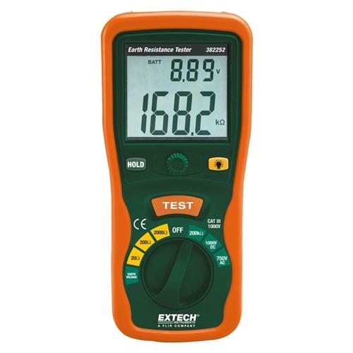 Extech 382252: Earth Ground Resistance Tester Kit - Anaum - Test and Measurement