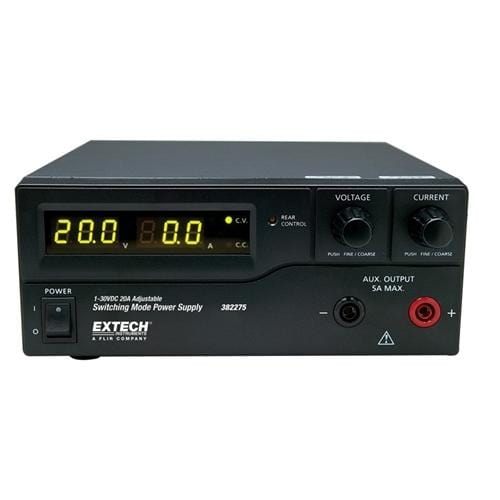 Extech 382275: 600W Switching Mode DC Power Supply (120V) - Anaum - Test and Measurement