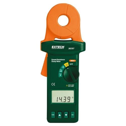 Extech 382357: Clamp-on Ground Resistance Tester - Anaum - Test and Measurement