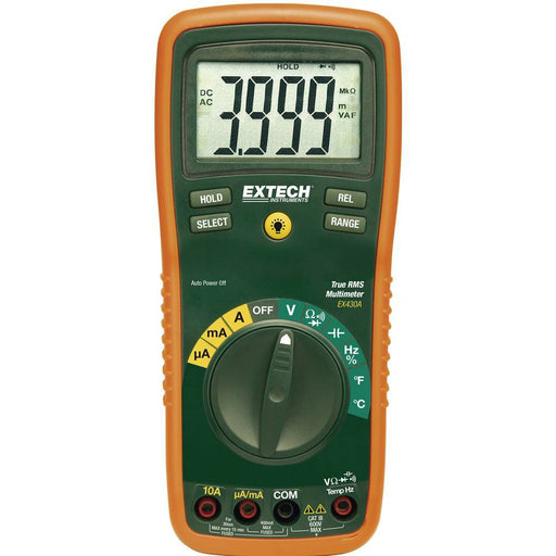 Extech EX430A: 11 Function True RMS Professional MultiMeter - anaum.ca