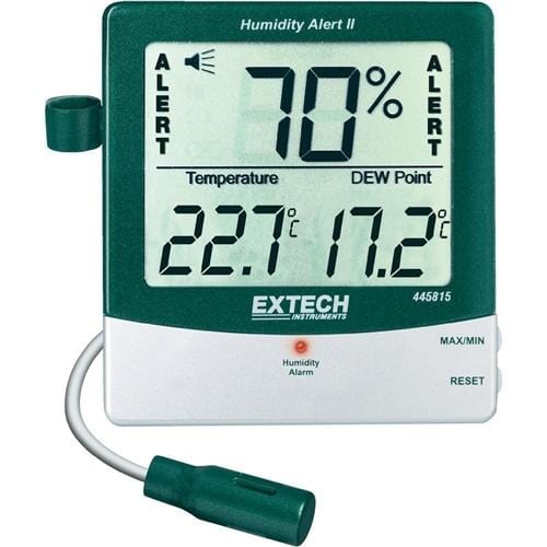 Extech 445815: Hygro-Thermometer Humidity Alert with Dew Point - Anaum - Test and Measurement