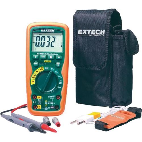 Extech EX530: 11 Function Heavy Duty True RMS Industrial MultiMeter - anaum.ca