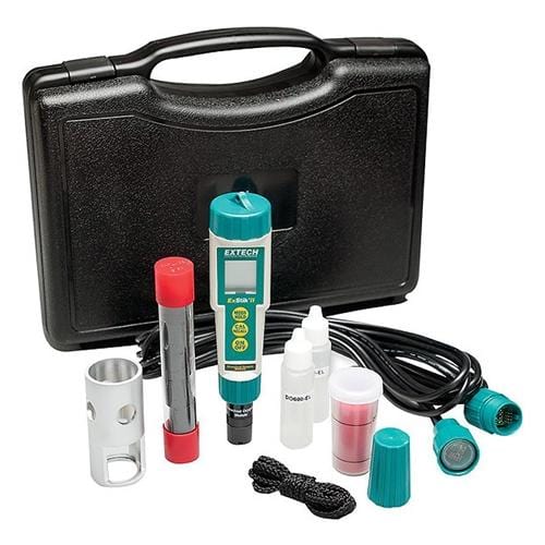 Extech DO600-K: Waterproof ExStik II Dissolved Oxygen Meter Kit - anaum.ca