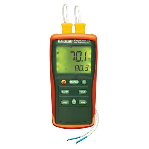 Extech EA10: EasyView Dual Input Thermometers - anaum.ca