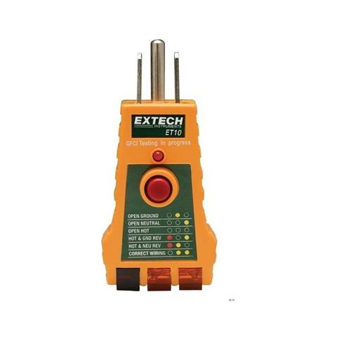 Extech ET10: GFCI Receptacle Tester - anaum.ca