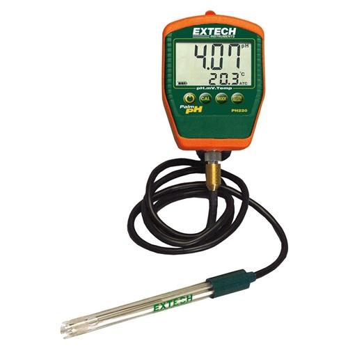 Extech PH220-C: Waterproof Palm pH Meter with Temperature - anaum.ca